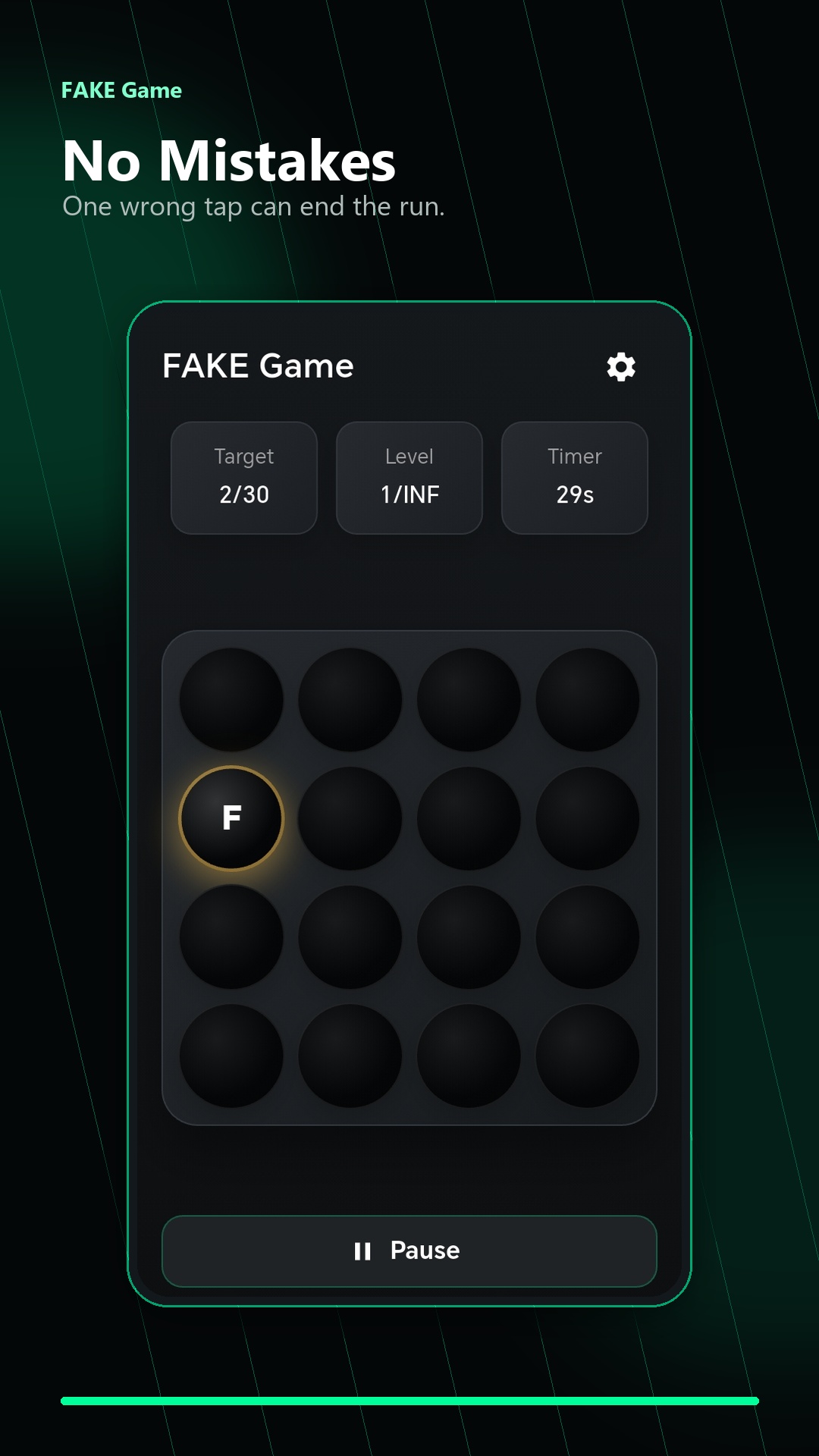 FAKE Game app screen 5